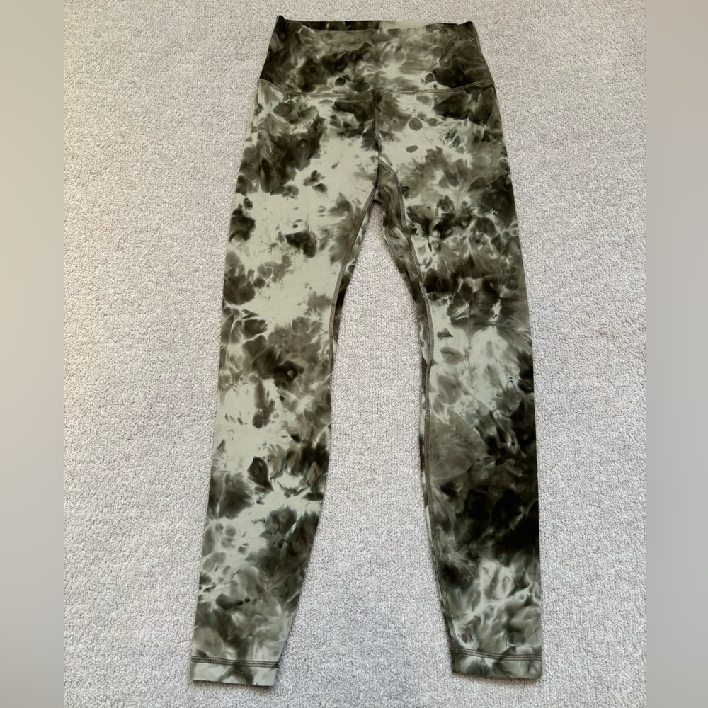 Lululemon Set Diamond Dye Align Legging + Crop Top